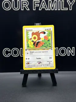 Pokemon WOTC Sentret 63/75 Neo Discovery Set 1st Edition Common Regular - Image 1
