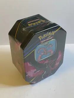 Pokemon TCG Crown Zenith Galarian Moltres Tin, Full Art Promo + 4 Packs - Image 2