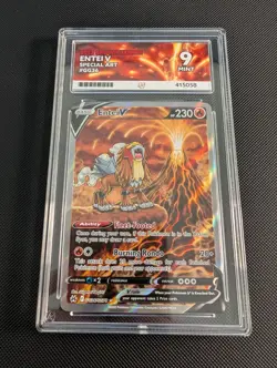 Entei v Crown Zenith Galarian Gallery Pokemon TCG Card GG36/GG70 Ace 9 - Image 1
