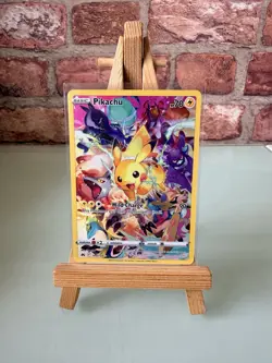 Pokemon TCG Crown Zenith Pikachu Holo Card 160/159 Full Art, Near Mint Condition - Image 1