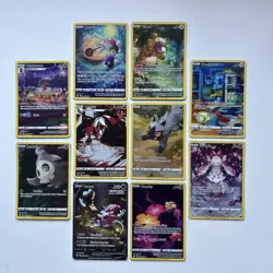10 Pokemon Cards Crown Zenith Galarian Gallery Bundle - Image 1