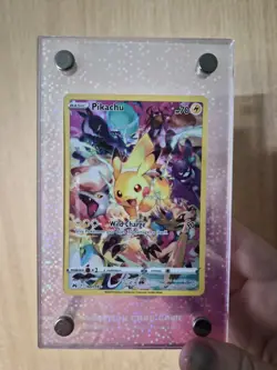 Pokemon Pikachu TCG Full Art Secret Rare Holo Card 160/159 Crown Zenith - Image 1