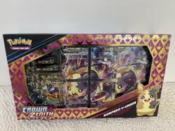 Pokemon TCG Crown Zenith Morpeko V-Union Premium Playmat Collection Box Sealed - Image 1