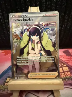 Pokemon TCG Elesa's Sparkle - Crown Zenith - Full Art Ultra Rare Card 147/159 NM - Image 1