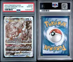 PSA 10 - Pokemon TCG Crown Zenith - Hisuian Zoroark V Star - GG56/GG70 Full Art - Image 2