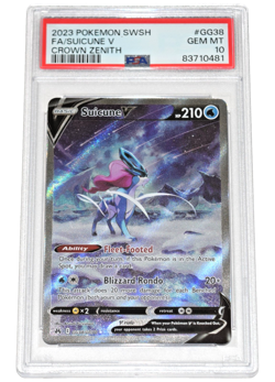 Pokemon Crown Zenith ~ ENTEI, SUICUNE, RAIKOU V ~ PSA 10 ~ GG36 GG38 GG41 - Image 4