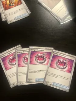 4X - Mega Evolution English: Strange Timepiece - 128/132 +1 Reverse Holo PLAYSET - Image 1