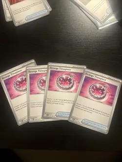 4X - Mega Evolution English: Strange Timepiece - 128/132 +1 Reverse Holo PLAYSET - Image 3
