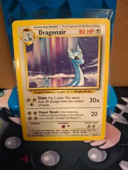 1999 Pokemon TCG Dragonair Base Set #18/102 Non-Holo Rare - Image 1