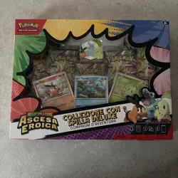 ITALIAN Pokemon TCG Ascended Heroes First Partners Deluxe Pin Collection - Image 1