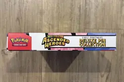 Pokemon TCG Ascended Heroes Deluxe Pin Collection First Partners Sealed New ✅ - Image 3