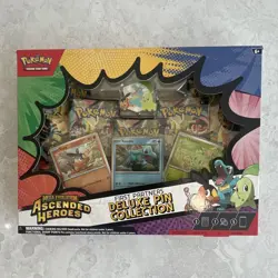 Pokemon TCG - Ascended Heroes Bundle 2x Pin Collection + Mega Meganium ex SEALED - Image 5
