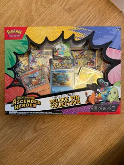 Pokemon TCG Ascended Heroes First Partners Deluxe Pin Collection ~ New & Sealed - Image 1