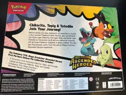 Pokemon TCG Ascended Heroes First Partners Deluxe Pin Collection NEW SEALED - Image 2