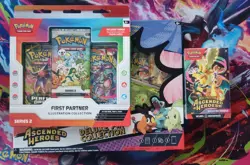 Pokemon TCG Ascended Heroes Pin Collection, booster bundle and FP Series 2 New - Image 1