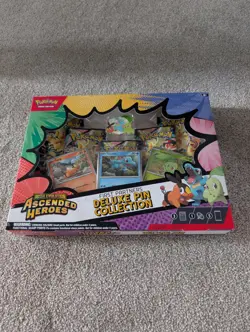 Pokemon TCG Ascended Heroes First Partners Deluxe Pin Collection - New Sealed - Image 1
