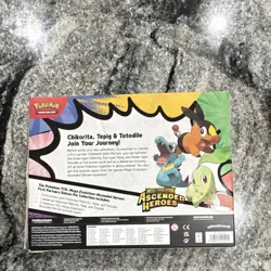Pokemon TCG Ascended Heroes Deluxe Pin Collection Chikorita Tepig Totodile - Image 2