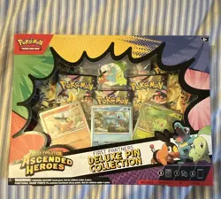 Pokemon TCG Ascended Heroes First Partners Deluxe Pin Collection – Sealed - Image 1