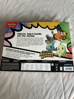 Pokemon TCG First Partner Deluxe Pin Collection Ascended Heroes Promo 3 Cards - Image 2