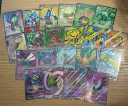 Pokemon TCG - 21 x Card Bundle - Full Art Ex Bundle (Modern Era) - Near Mint - Image 1