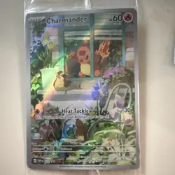Pokemon TCG Charmander SVP 044 Scarlet & Violet Promo Cards Holo Promo - Image 1