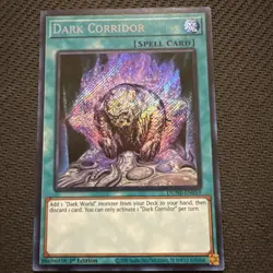 Dark Corridor DUNE-EN059 1st Edition Secret Rare Yu-Gi-Oh! - Image 1