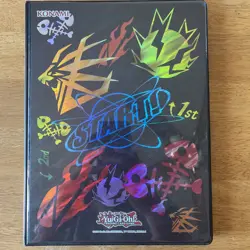 Yu-Gi-Oh TCG Rarity Collection 1 & 2 Binder All Foil Near Mint 1st Ed BINDERLOT - Image 1