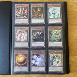 Yu-Gi-Oh TCG Rarity Collection 1 & 2 Binder All Foil Near Mint 1st Ed BINDERLOT - Image 2