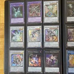 Yu-Gi-Oh TCG Rarity Collection 1 & 2 Binder All Foil Near Mint 1st Ed BINDERLOT - Image 5