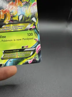 HP M Venusaur EX 2/146 XY Full Art Holo Ultra Rare Mega 230 Pokemon TCG - Image 3