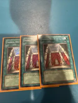 3x Valhalla, Hall of the Fallen PP02-EN020 Premium Pack 2 Unlimited - Image 1