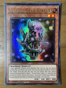 Yu-Gi-Oh - Ancient Gear Statue - MZTM-EN045 - Ultra Rare - Image 1