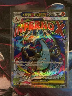 Pokemon Mega Charizard X EX 223/193 M2 Inferno X Secret Rare Holo Full Art - Image 2