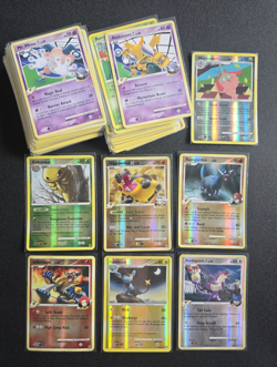 Nintendo Pokemon TCG Mixed Card Lot Reverse Holo English 2009 Mid Era Pokemon - Image 1