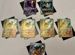 Pokemon TCG 12 Card Mixed Lot IR Full Art ex Fennekin Toxtricity Trainers NM - Image 4