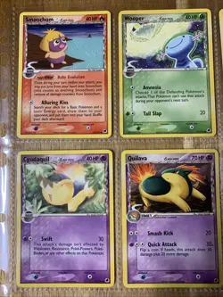 Pokemon TCG Mixed Vintage EX Era Delta Species 9 Card Lot Non Holo - Image 2