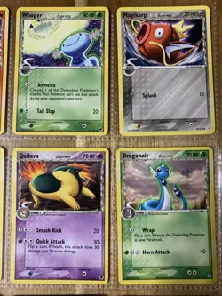 Pokemon TCG Mixed Vintage EX Era Delta Species 9 Card Lot Non Holo - Image 3