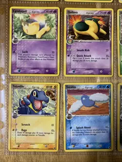Pokemon TCG Mixed Vintage EX Era Delta Species 9 Card Lot Non Holo - Image 5