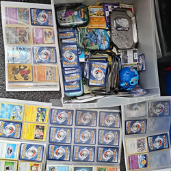 Pokemon TCG Mixed Card Lot XY & Sword & Shield English w/ Tin & Binder Pages - Image 1