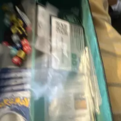 Pokemon TCG Mixed Card Lot Standard Size w/ Storage Box, Dice & Sleeves - Image 5