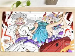 O-P Playmat Monkey D. Luffy Yamato CCG OPCG TCG Trading Card Game Mat Mouse Pad - Image 1