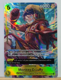 Monkey.D.Luffy OP07-109 - Illustration Box Vol.3 - One Piece Promo Foil Card - Image 1