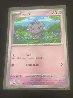 Pokemon TCG: Perfect Order Espurr 033/088 Reverse Holofoil NM - Image 1