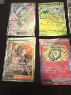 Pokemon English Card Lot X 8 Cards Full Art, Trainer Ex, V, Masterball Lot A3 - Image 2