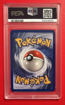 2000 Pokemon Team Rocket Voltorb #69 PSA 9 Graded Card 1st Ed (40 HP Speed Ball) - Image 2