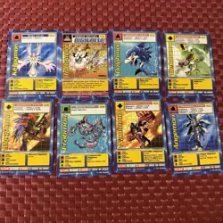 Vintage 1999 Digimon Digi-Battle Series 1 Card Lot Bandai Rare Holo 84 Cards - Image 5