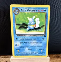 Pokemon TCG Dark Wartortle 46/82 Team Rocket Uncommon Regular Unlimited 2000 - Image 1