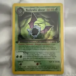 Pokemon Nosferalto Obscur- Dark Golbat 7/82 Team Rocket 1st Edition French HOLO - Image 1