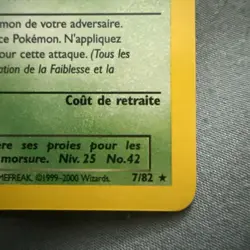 Pokemon Nosferalto Obscur- Dark Golbat 7/82 Team Rocket 1st Edition French HOLO - Image 4
