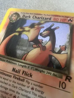 Pokemon TCG Dark Charizard 4/82 Team Rocket 2000 Holo Rare Card MINT / NM - Image 5